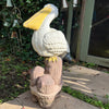 Pelican Painted Statue