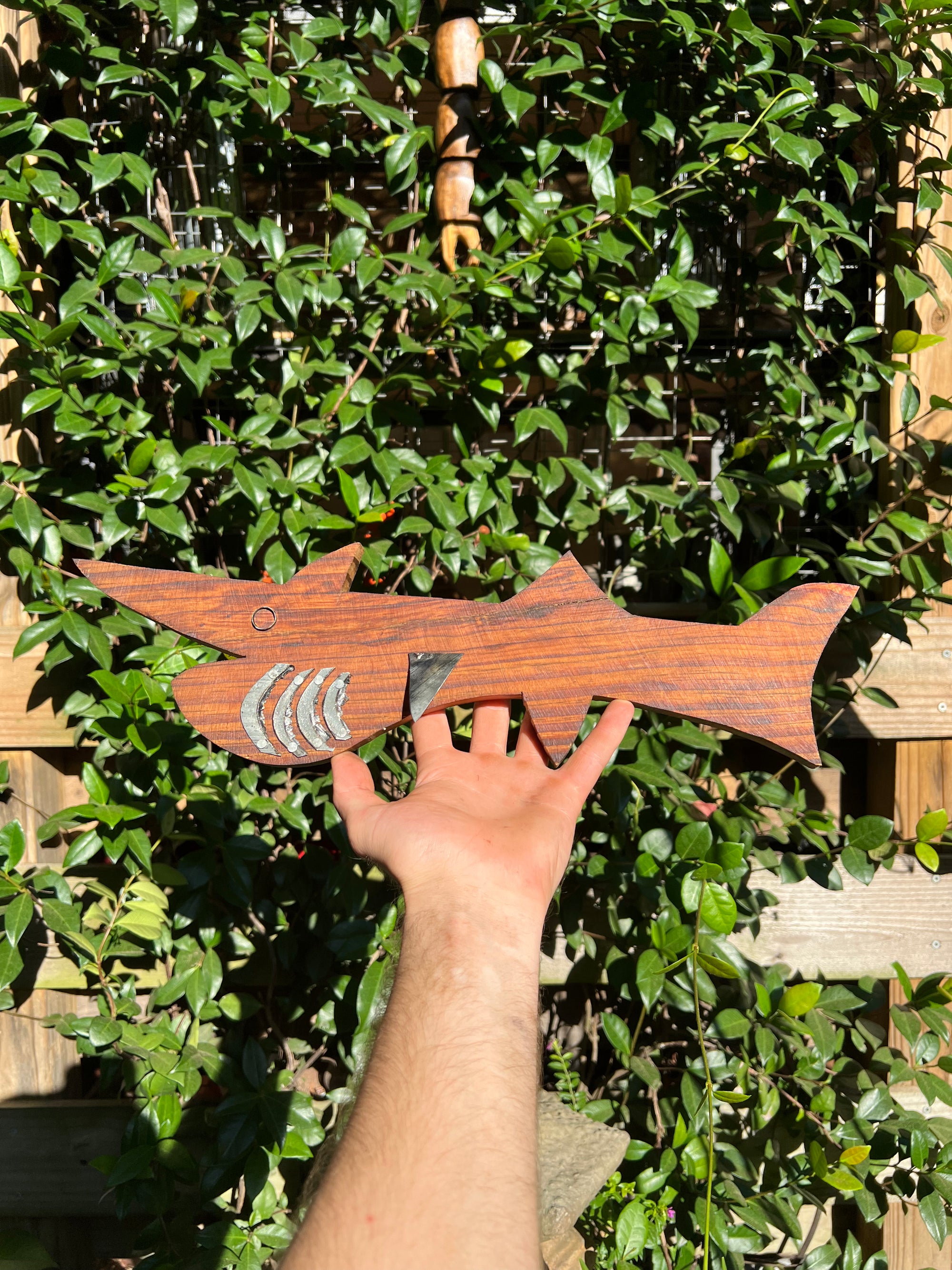 Shark Wood Art