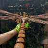 A Hand-Carved Wooden Dragonfly